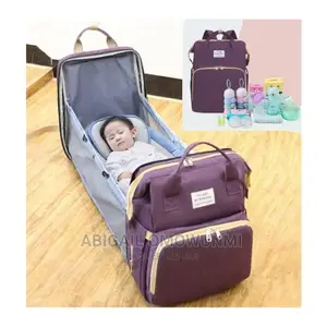 Multipurpose Foldable Baby Bed And Diaper Bag