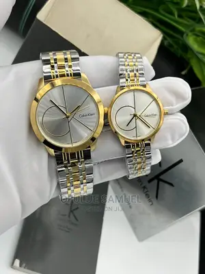Ck Couples Non Tarnished Wristwatch