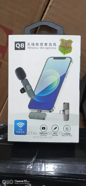Q8 Wireless Microphone for Phones