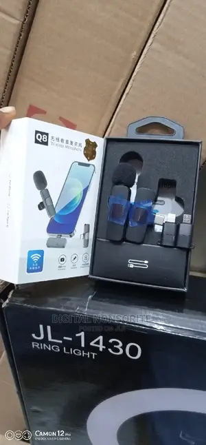 Q8 Mobile Phone Wireless Microphone