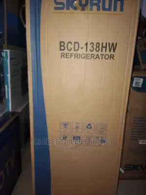 Skyrun Fridge 138 Liters With Two Years Warranty Brand New