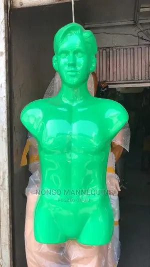 Plastic Male Hanging Mannequin Without Back