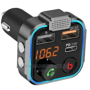 Porodo Smart Car Charger Fm Transmitter