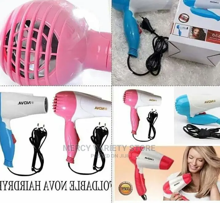 Foldable Hair Dryer - 1000W