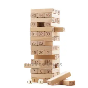 Jenga Game (Big) 72 Pieces