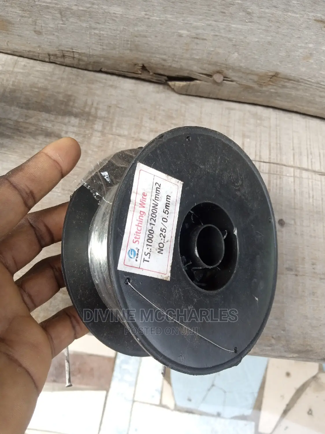 Stitching Piano Wire