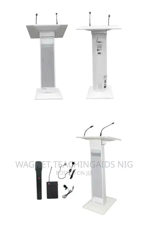 Rechargeable Wireless Column Lectern Podium In Lagos