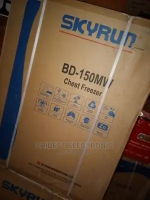 Skyrun Chest Freezer 155 Liters With Two Years Warranty