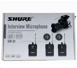 Shure Interview Microphone