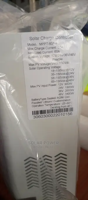 SMK High Efficiency MPPT Charge Controller 60ah