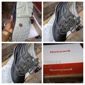 Black Honeywell Safety Shoes High Ankle Steel Toe Hw15 -