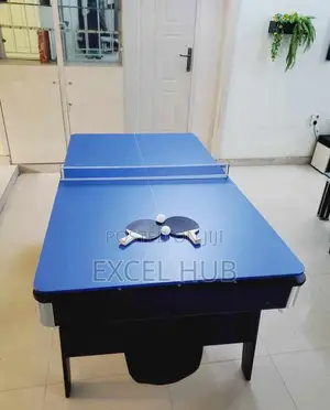 2 In 1 6ft Snooker Table With Blue Top886