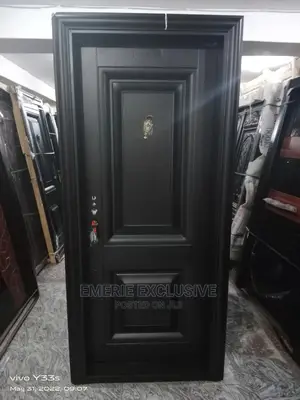 3ft:90mm Garman Steel Door Both 9 Inches and Normal Frame
