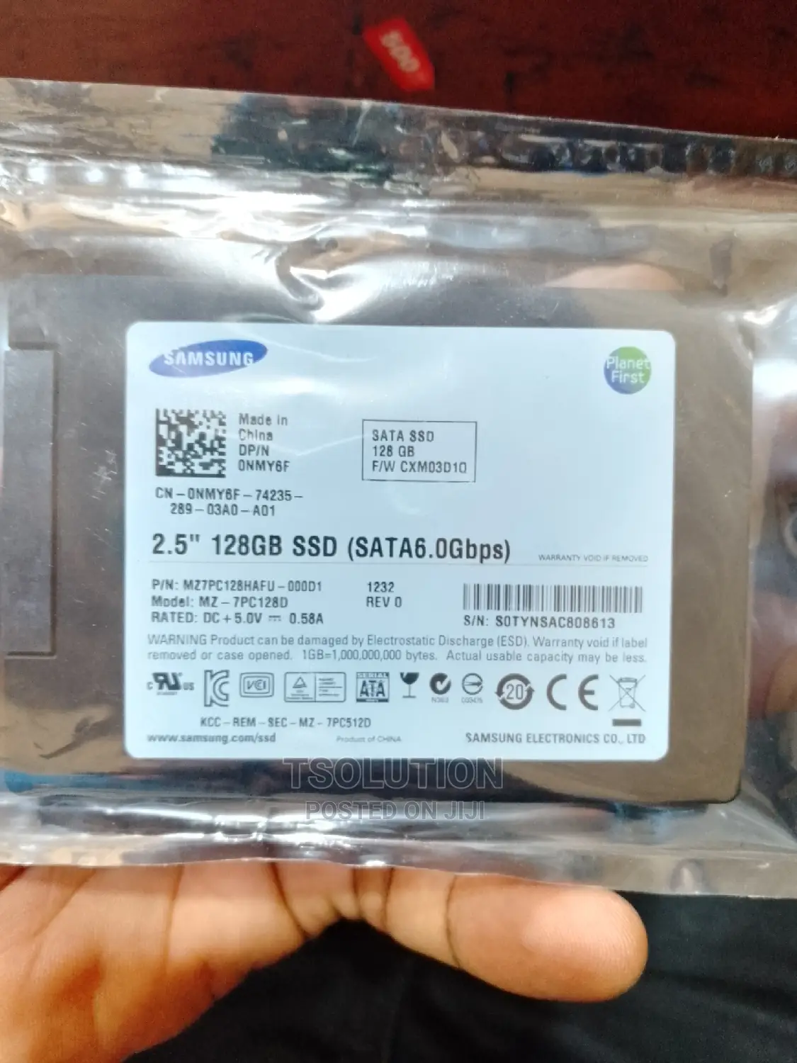 128 SSD (Sata)