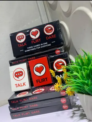 3in1 Talk, Flirt and Dare Adult Game Cards