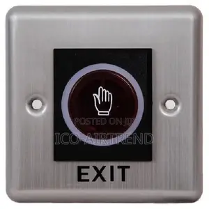 Contactless Non Touch Exit Switch Infrared Sensor Exit Butto