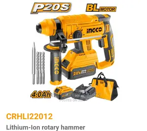 Ingco Cordless Rotary Hammer 20v 1.5j B/L (Crhli2201)
