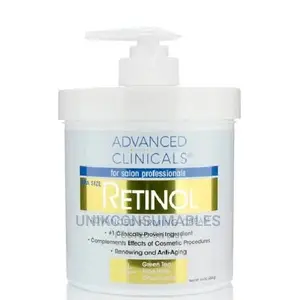 Advanced Clinicals Retinol Firming Cream- 16 Oz