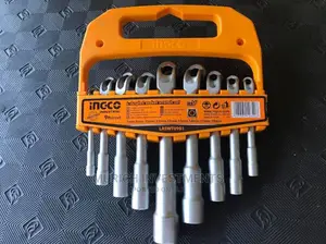 Ingco L-Angled Socket Wrench 9pcs/Set Laswt0901 Iht
