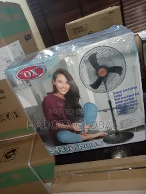 18'' Inch Ox Standing Non Rechargeable Fan