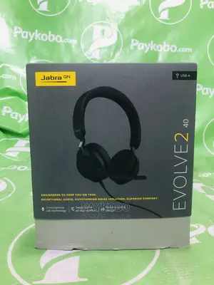 Jabra Evolve2 40 Ms Wired Stereo Headphones Usb-A