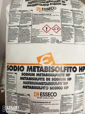 Mono Sodium Metabisulfite (25kg)