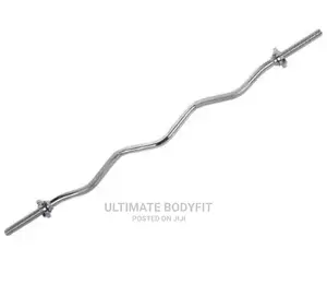 Brand New Zigzag Curve Curling Barbel