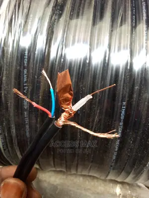 Copper .Cctv Camera Cable With Power by 305m