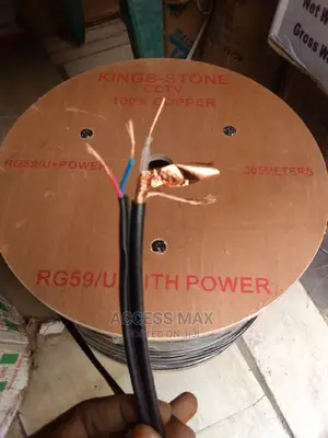 Rg59 Coaxial Signal Cable With Power by 305m