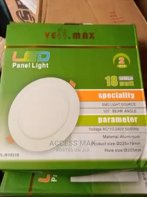 18 Watt LED Panel Light Surface . Vellmax Product)