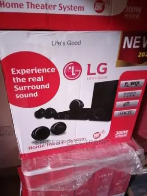 LG Home Theater System With Deep Sound Two Years Warranty