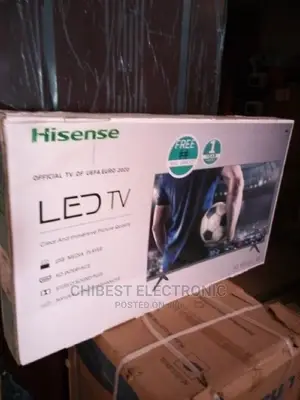 43 Inches Hisense Tv With Two Years Warranty Brand New