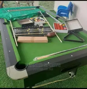 Double Accessories Snooker Table