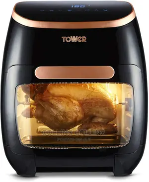 Tower Vortx 5-in-1 Black and Rose Gold Digital Air Fryer