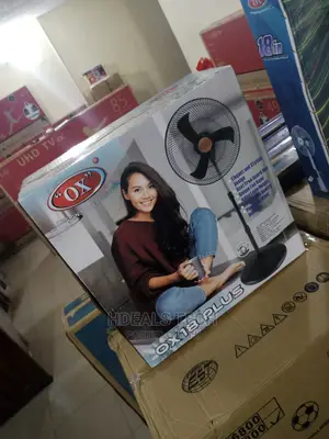 18 Inches Non Rechargeable Ox Standing Fan