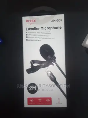 Collar Tie iPhone Lavalier Lapel Microphone