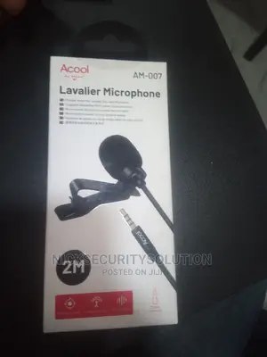Lavalier Lapel Microphone for Mobile Phones