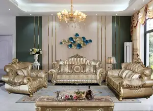 New 7 Seaters Upholstery Fabric Sofa Chair