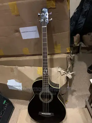 Quality Ibanez Four String Electro Acoustic Guitar