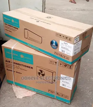 Brand New HISENSE(SPL1HP)1HP Split Unit AC/Per Full Coper/