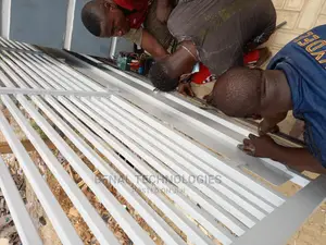 Very Durable Automatic Remote Gate Machine in Sapele