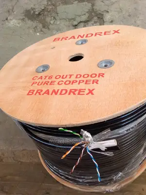 Cat6 Cable Outdoor for IP Camera and Networking. By 305m