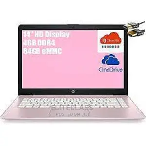 New Laptop HP 4GB Intel Celeron 60GB