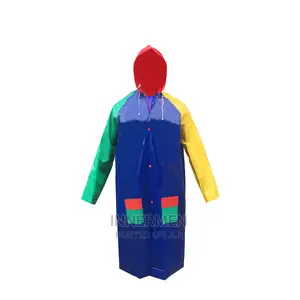 Water Proof Children Rain Coat - Multicolor