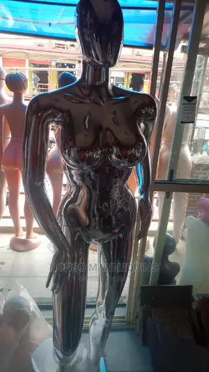 Size 12 Silver Chrome Brand New Female Mannequin