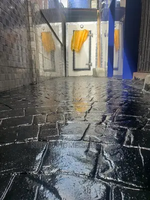 Maintenance/Polish of Stamped Concrete.