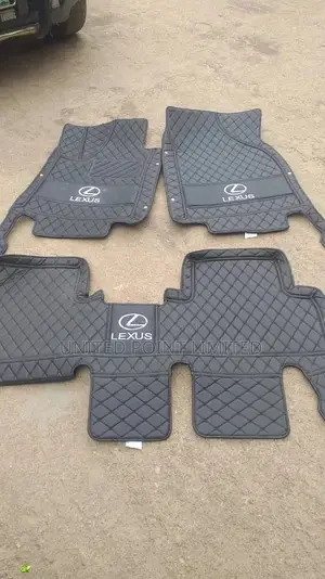 Drafted Leather Logo Mat for RX350
