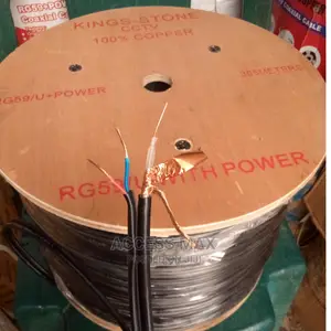 CCTV Camera Cable Coaxial Cable With Power by Copper by 305m