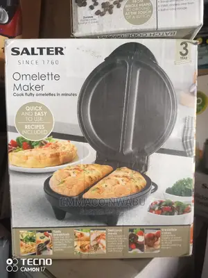 Salter Omelette Maker, Cook Fluffy Omelettes in Minutes