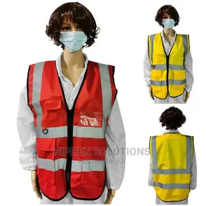 Extra Wide Reflective Visibility Safety Vest